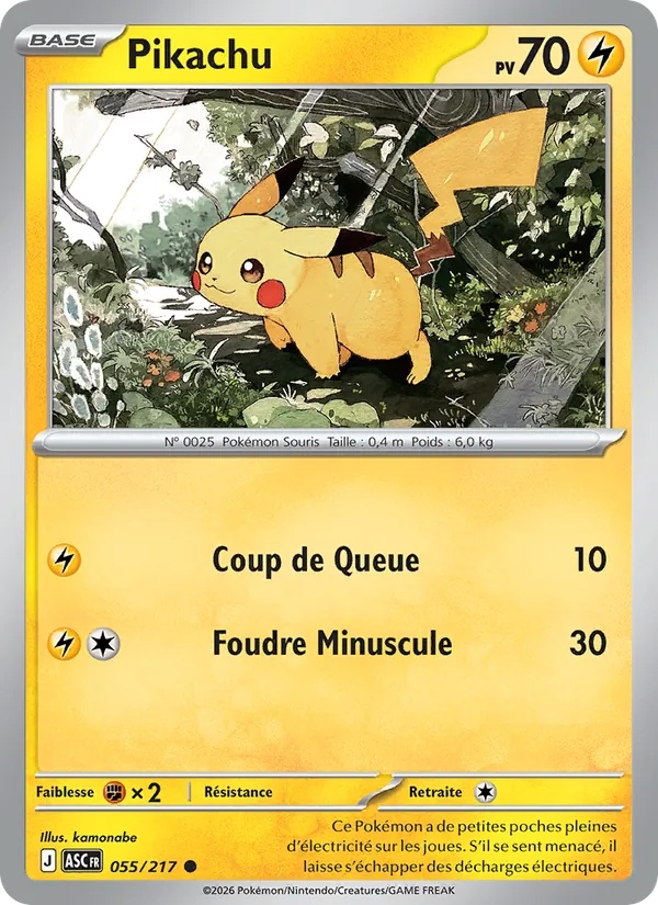 [055/217] Pikachu 055/217