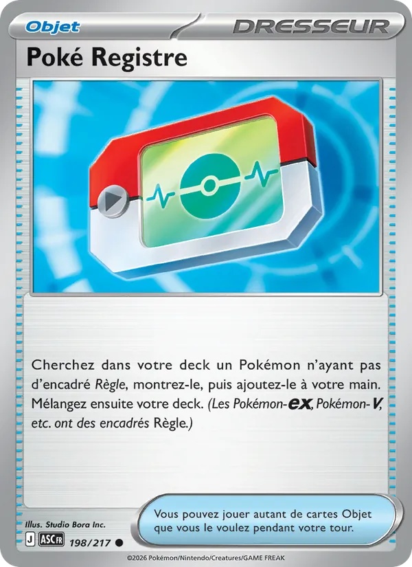 [198/217] Poké Registre 198/217 Reverse