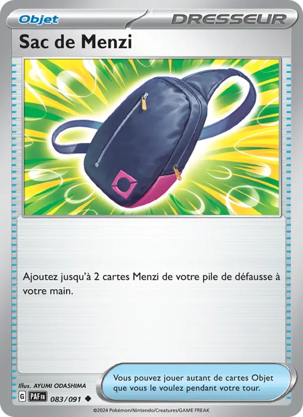 [083/91] Sac de Menzi 083/91 Reverse