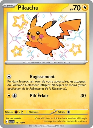 [131/91] Pikachu 131/91 Holo