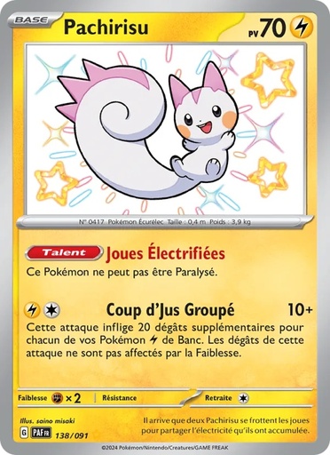 [138/91] Pachirisu 138/91 Holo