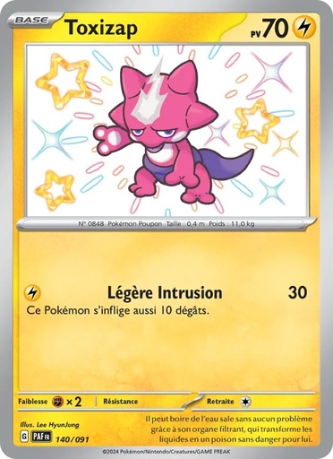 [140/91] Toxizap 140/91 Holo