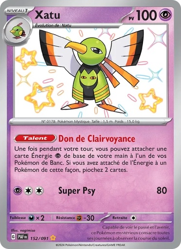 [152/91] Xatu 152/91 Holo