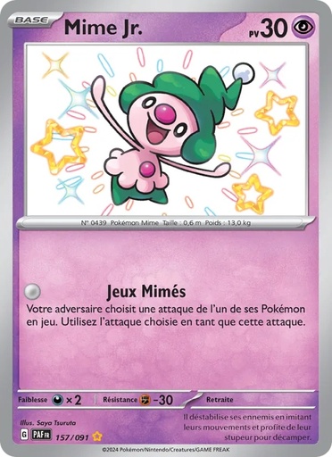[157/91] Mime Jr. 157/91 Holo