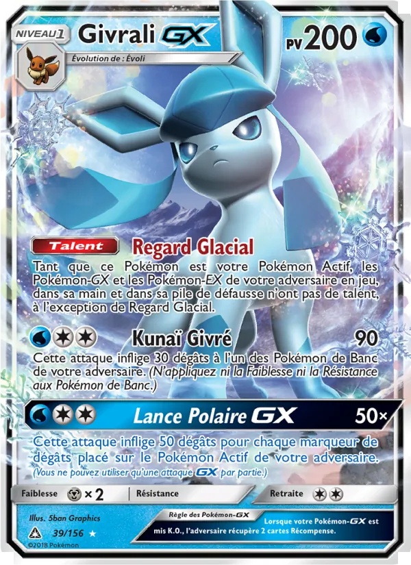 Givrali GX 39/156 - Ultra-Prisme - Pokémon JCC