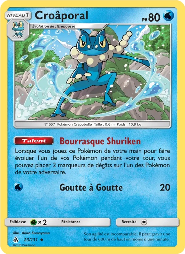 Croâporal 23/131 - Lumière Interdite - Pokémon JCC