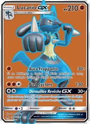 Lucario GX 122/131 - Lumière Interdite - Pokémon JCC