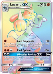 Lucario GX 135/131 - Lumière Interdite - Pokémon JCC