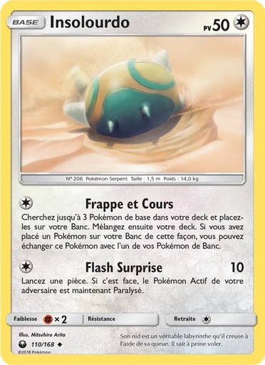 Insolourdo 110/168