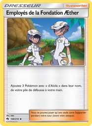 Employés de la Fondation Æther 168/214 - Tonnerre Perdu - Pokémon JCC