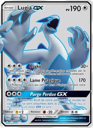 Lugia GX 207/214 - Tonnerre Perdu - Pokémon JCC