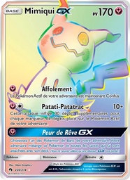 Mimiqui GX 226/214 - Tonnerre Perdu - Pokémon JCC