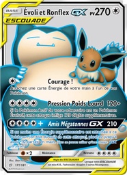 Évoli et Ronflex GX 171/181 - Duo de Choc - Pokémon JCC