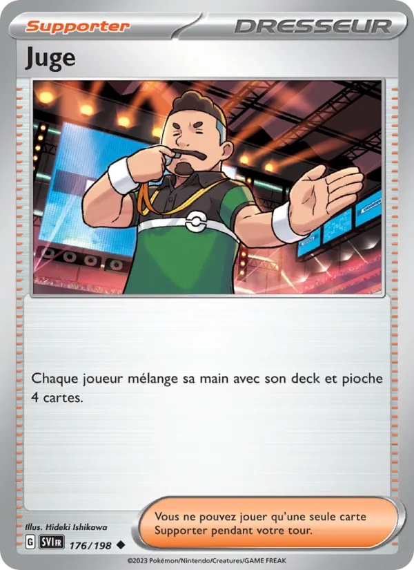 Juge 176/198 - Écarlate et Violet - Pokémon JCC