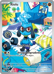 Riolu 215/198 - Écarlate et Violet - Pokémon JCC