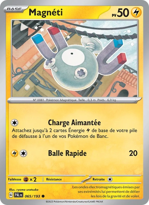 Magnéti 065/193 - Évolutions à Paldea - Pokémon JCC