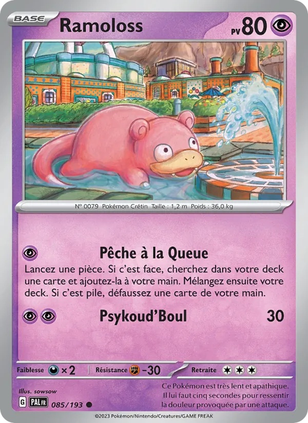 Ramoloss 085/193 - Évolutions à Paldea - Pokémon JCC