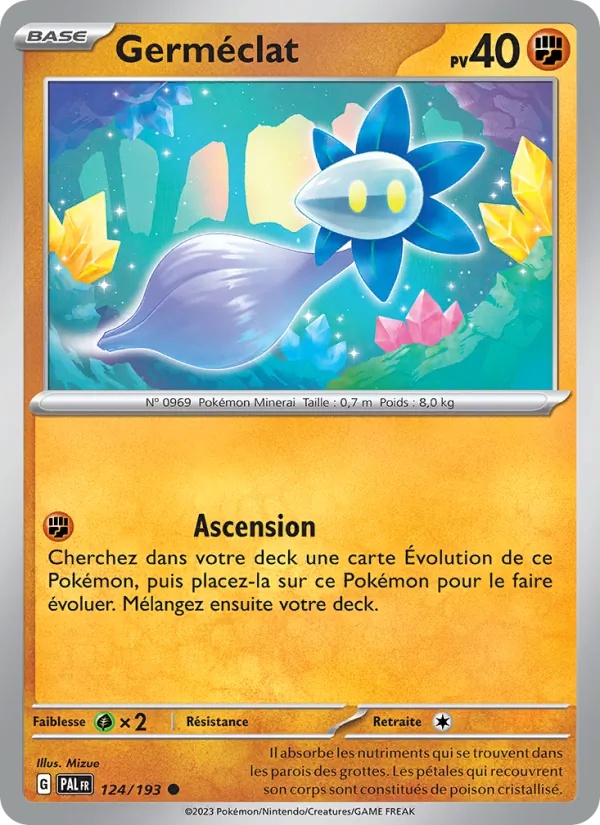Germéclat 124/193 - Évolutions à Paldea - Pokémon JCC
