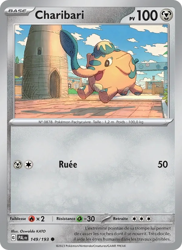 Charibari 149/193 - Évolutions à Paldea - Pokémon JCC