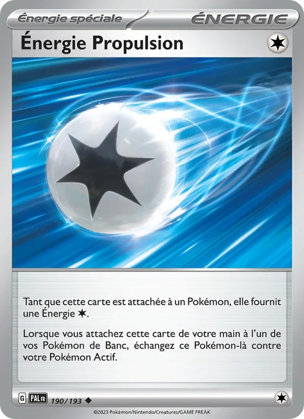 Énergie Propulsion 190/193 - Évolutions à Paldea - Pokémon JCC