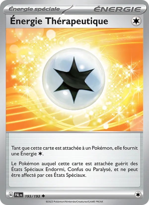 Énergie Thérapeutique 193/193 - Évolutions à Paldea - Pokémon JCC