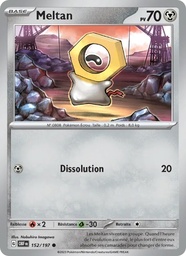 Meltan 152/197 - Flammes Obsidiennes - Pokémon JCC