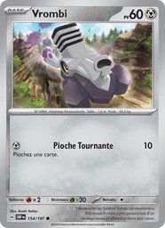 Vrombi 154/197 - Flammes Obsidiennes - Pokémon JCC
