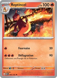Reptincel 005/165 - 151 - Pokémon JCC