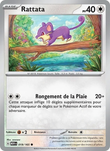 Rattata 019/165