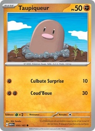 Taupiqueur 050/165 - 151 - Pokémon JCC