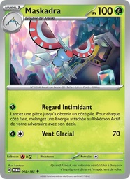 Maskadra 002/182 - Faille Paradoxe - Pokémon JCC
