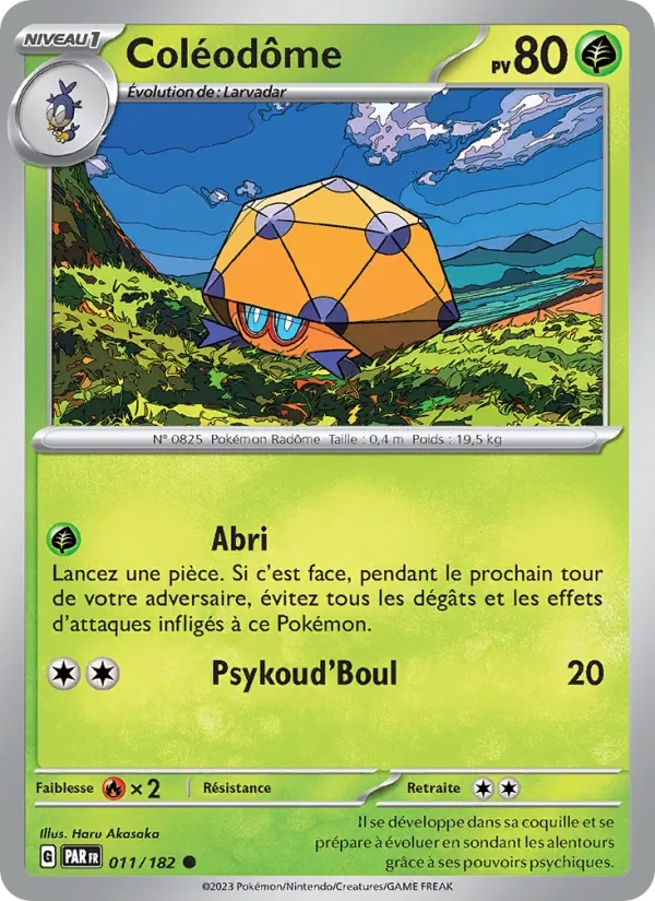 Coléodôme 011/182 - Faille Paradoxe - Pokémon JCC