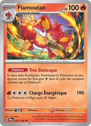 Flamoutan 021/182 - Faille Paradoxe - Pokémon JCC