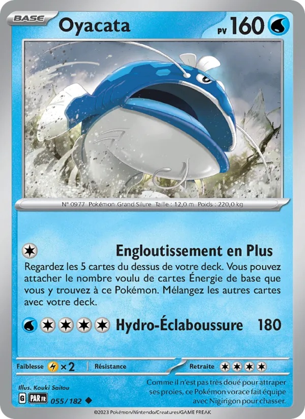 Oyacata 055/182 - Faille Paradoxe - Pokémon JCC