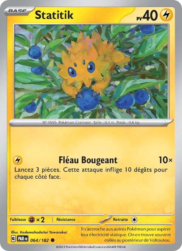 Statitik 064/182 - Faille Paradoxe - Pokémon JCC