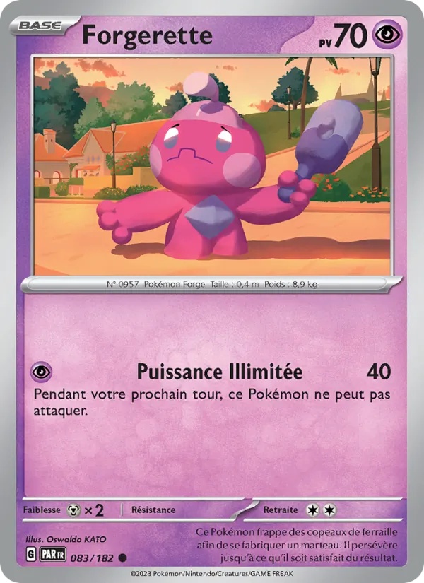 Forgerette 083/182 - Faille Paradoxe - Pokémon JCC