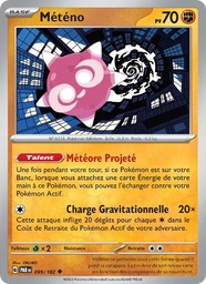 Météno 099/182 - Faille Paradoxe - Pokémon JCC