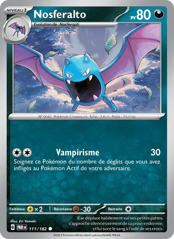 Nosferalto 111/182 - Faille Paradoxe - Pokémon JCC
