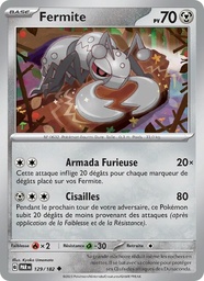 Fermite 129/182 - Faille Paradoxe - Pokémon JCC