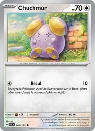 Chuchmur 148/182 - Faille Paradoxe - Pokémon JCC