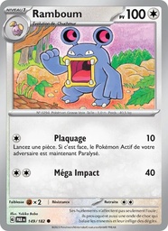 Ramboum 149/182 - Faille Paradoxe - Pokémon JCC