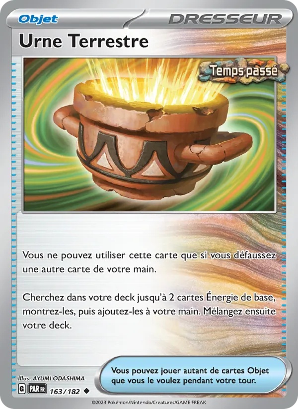 Urne Terrestre 163/182 - Faille Paradoxe - Pokémon JCC