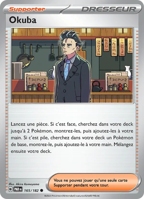 Okuba 165/182 - Faille Paradoxe - Pokémon JCC