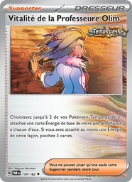 Vitalité de la Professeure Olim 170/182 - Faille Paradoxe - Pokémon JCC