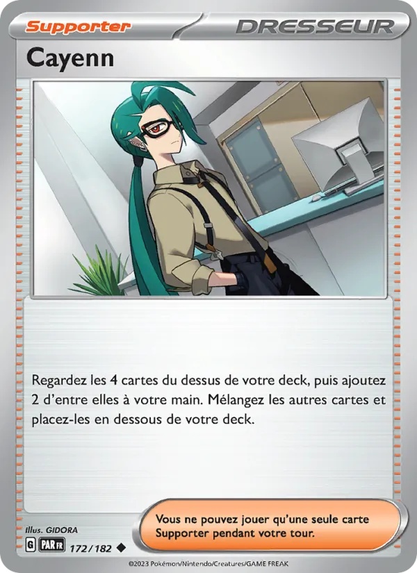 Cayenn 172/182 - Faille Paradoxe - Pokémon JCC