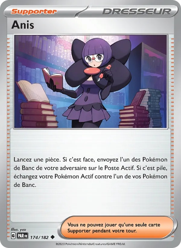 Anis 174/182 - Faille Paradoxe - Pokémon JCC