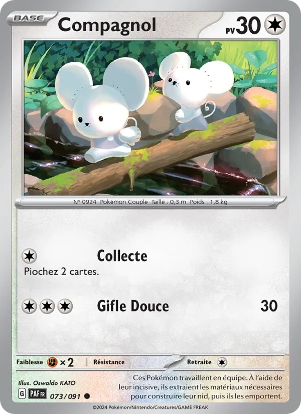 Compagnol 073/91 - Destinées de Paldea - Pokémon JCC