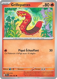Grillepattes 036/162 - Forces Temporelles - Pokémon JCC