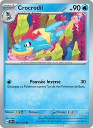 Crocrodil 040/162 - Forces Temporelles - Pokémon JCC