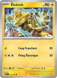 Élektek 053/162 - Forces Temporelles - Pokémon JCC